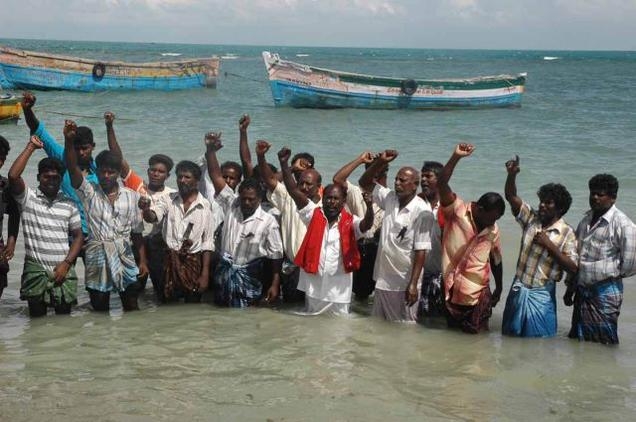 fishermensstrikeenters4thdayintamilnadu